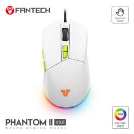 עכבר גיימינג חוטי Fantech VX6 לבן