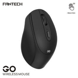 עכבר משרדי אלחוטי לחיצה שקטה Fantech W191 שחור