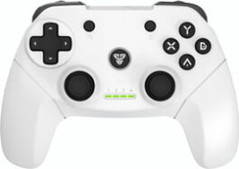 שלט חוטי מבית fantech דגם WGP12 בצבע לבן תומך ב PS3 +PC