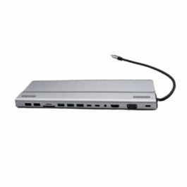 ל- 3XUSB3.0/ 4XUSB2.0/ Type C-PD Hdmi/ TF/ SD/ Audio/ RJ45/ VGA  Wireless Charging