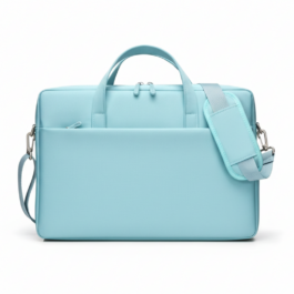 תיק למחשב נייד “15.6” דגם majd בצבע תכלת