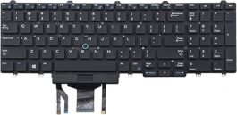 מקלדת למחשב נייד Dell E5570 Backlight tracking point