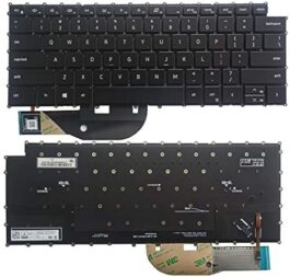 מקלדת למחשב נייד Dell xps 15 9500 backlight  no top right key
