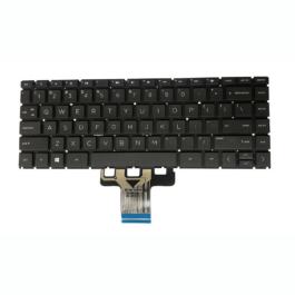 מקלדת למחשב נייד Hp 14-dw black no backlight