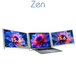 שני מסכי עזר 15.6 אינץ’ למחשב נייד דגם S800 מבית Zen